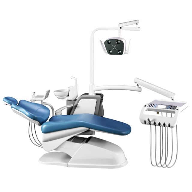 Economic And Soft Dental Chair with Led Sensor Lamp