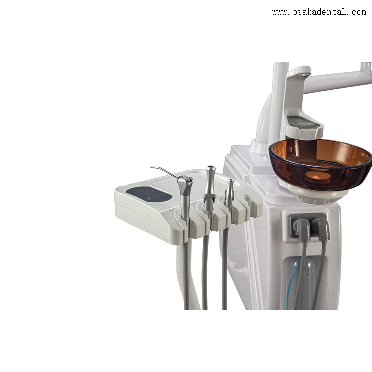 New Design Touch Type Instrument Tray Dental Chair with 9 Memory