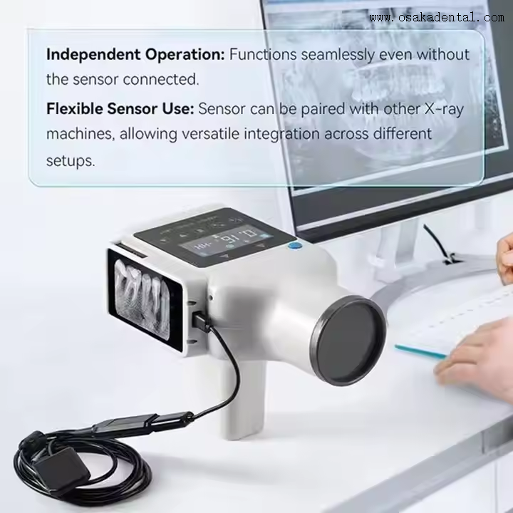Dental Handle Portable Dental X-ray Unit Machine with Instant LCD Image Display And Built-in Sensor Dental X-ray Machine