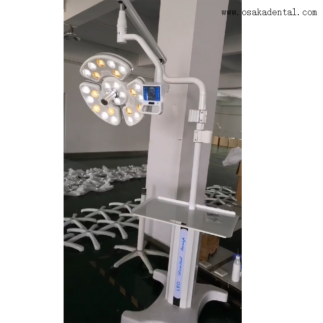 ‌Adjustable Mobile Cart for Dental Surgical Light with 360° Rotating Arm