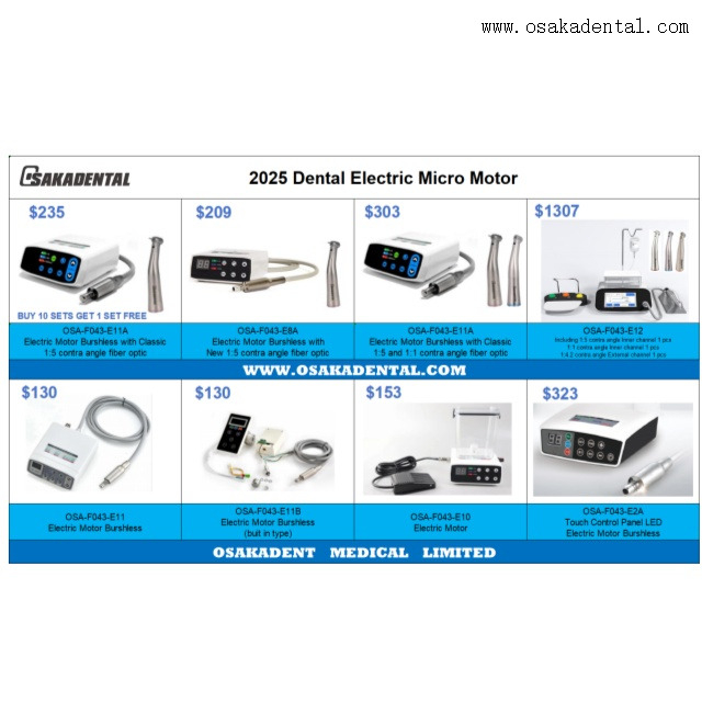 Dental Electric Motor for Dental Clinic