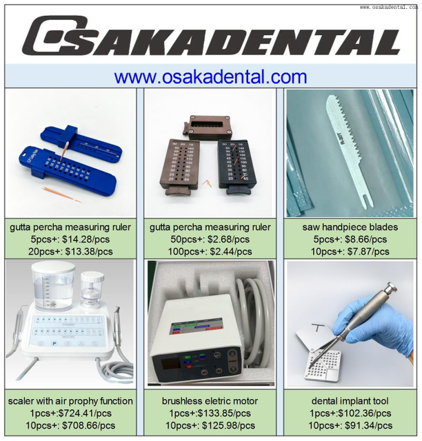 Gutta Percha Measuring Ruler And Dental Implant Tool