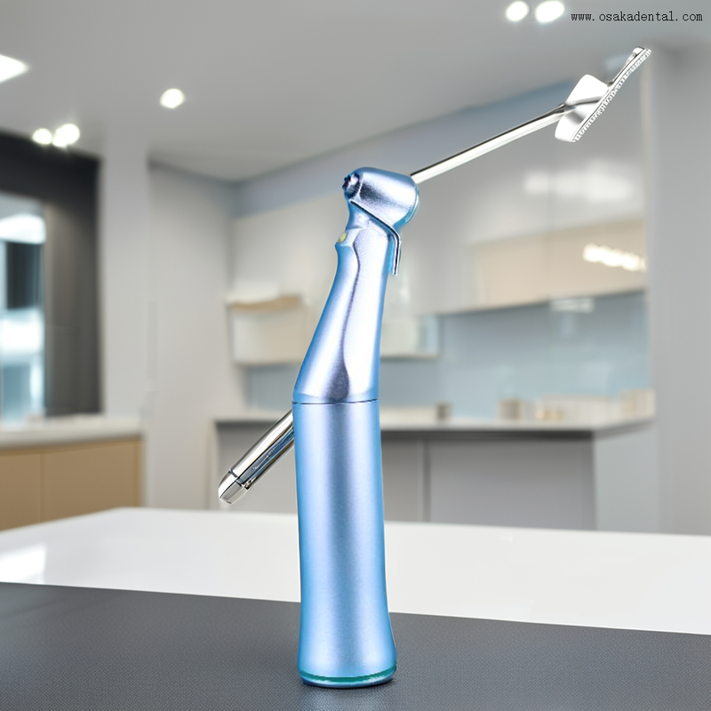 Dental handpiece with 20:1 contra angle with LED 