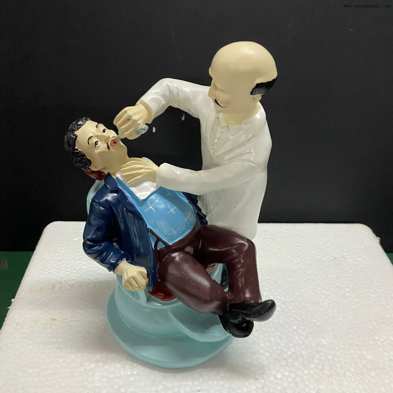  Resin Tooth Bookend for dental clinic with dentist shape