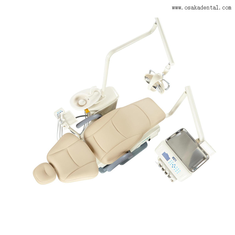 Luxury Electric Dental Chair Unit American Style Dentist Equipment Left and right Hand Hydraulic Dental Chair