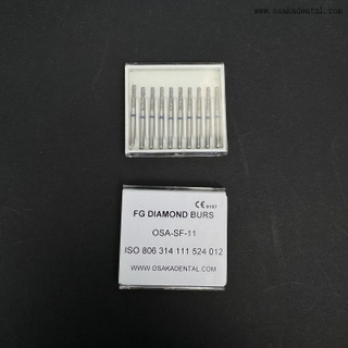 Dental FG Diamond Bur 10pcs/box OSA-F656-T5 New Packing