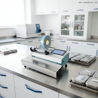 Dental Automatic Sealing Machine With Cutting and Printing Function Dental Sterilization Pouch Packaging Machine