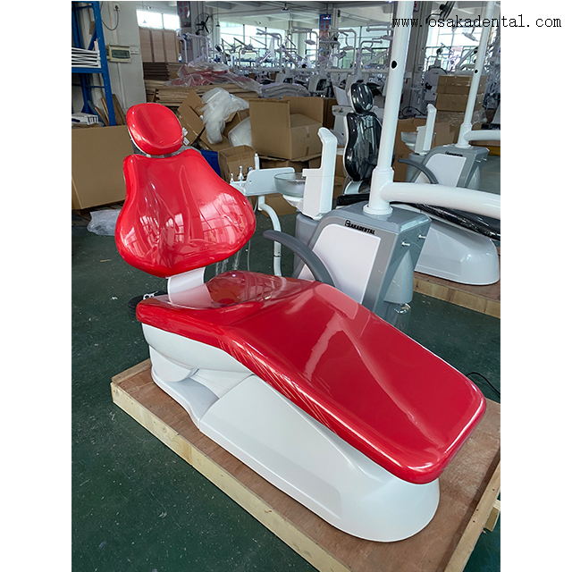 Ergonomic Dental Chair with Adjustable Headrest and Footrest