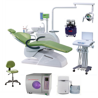 Dental Chair with Portable Unit and Dental Equipment