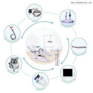 High Performance Dental Chair Unit with Dental Stool