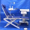 Portable Dental Chair Unit with Led Lamp and Mobile Tray