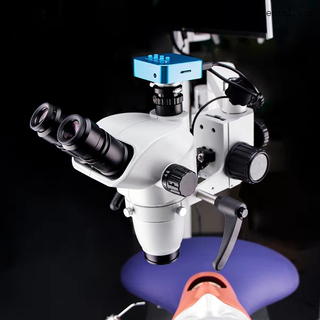 Dental Clinic Use Microscope for Dental Chair Unit Mounted