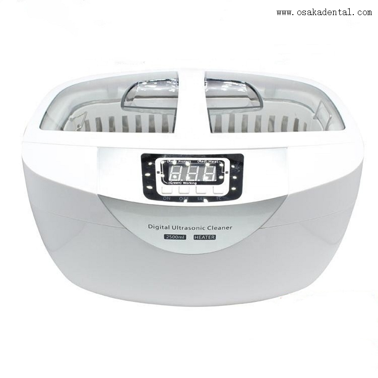 Dental Handpiece Ultrasonic Cleaner with Mesh Basket OSA-F112-2.5L