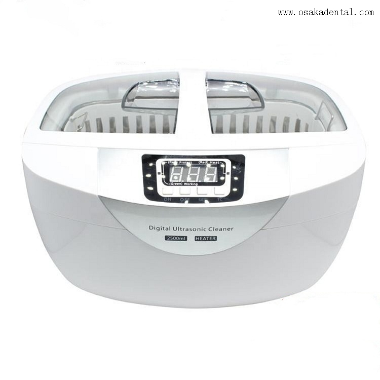 Dental Handpiece Ultrasonic Cleaner with Mesh Basket OSA-F112-2.5L