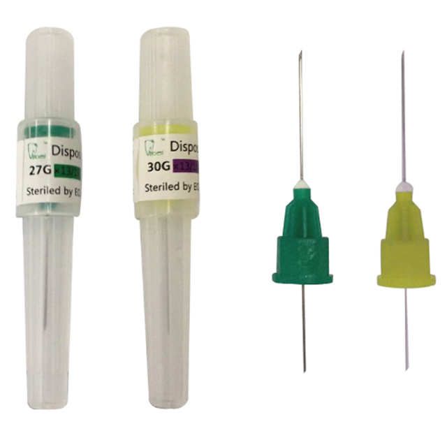 Disposable Dental Needle 27G&30G.