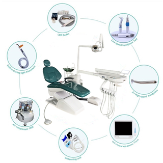 Ecomonic and Stable Dental Chair Unit with Compressor