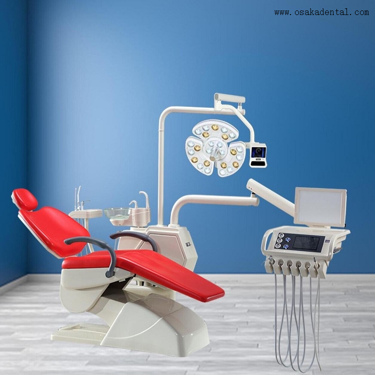 Dental Chair Unit with Surgical Lamp The Most Luxuriy Model 