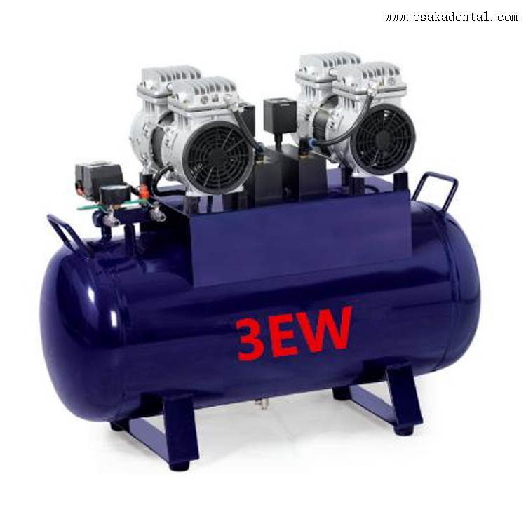 One for three Unit 60L dental air Compressor