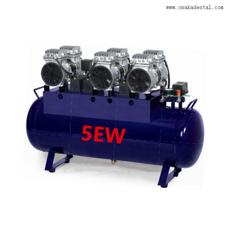 One for Five Units 90L Dental Silent Air Compressor