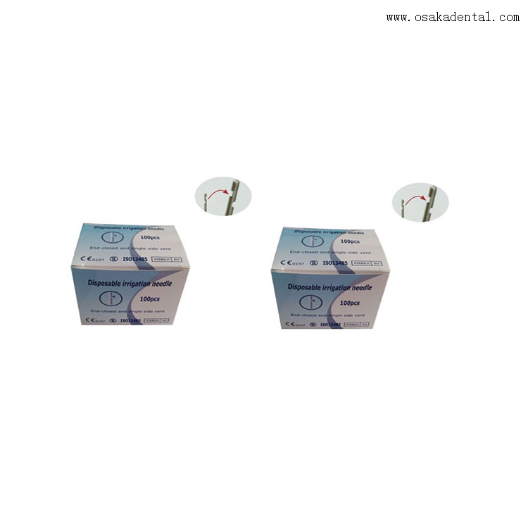 Disposable Dental Endo Irrigation Needle End Closed Side Hole
