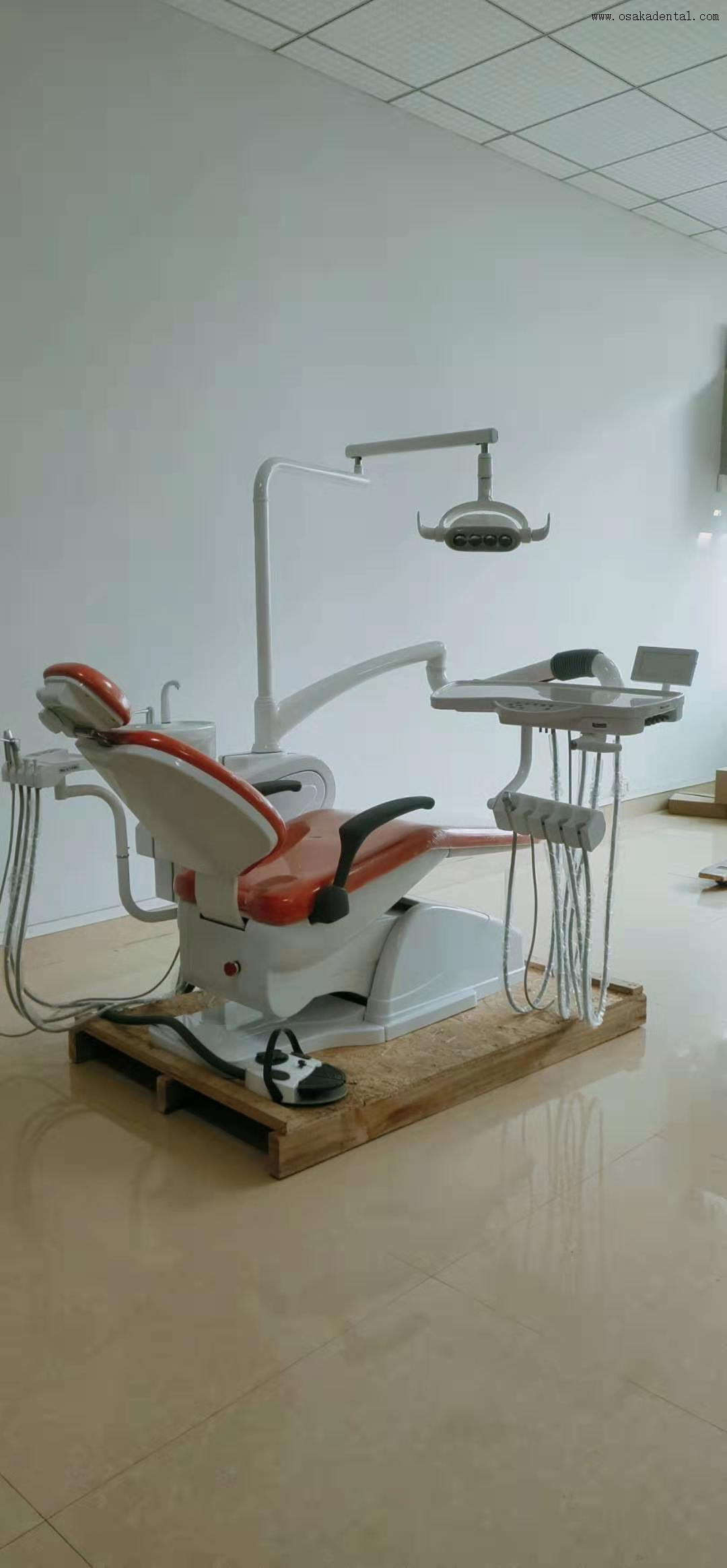 LED Lamp Double Arm Dental Chair Unit