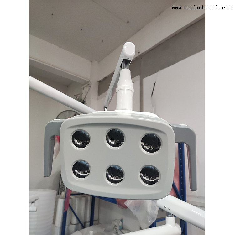 Foot Pedal Dental Chair With Operating Unit
