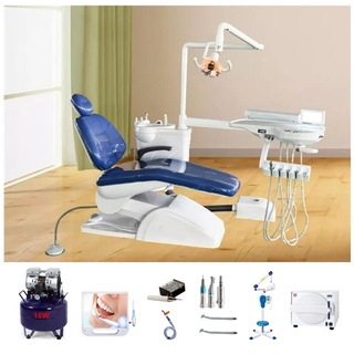 Economical Dental Chair Unit with Halogen Lamp