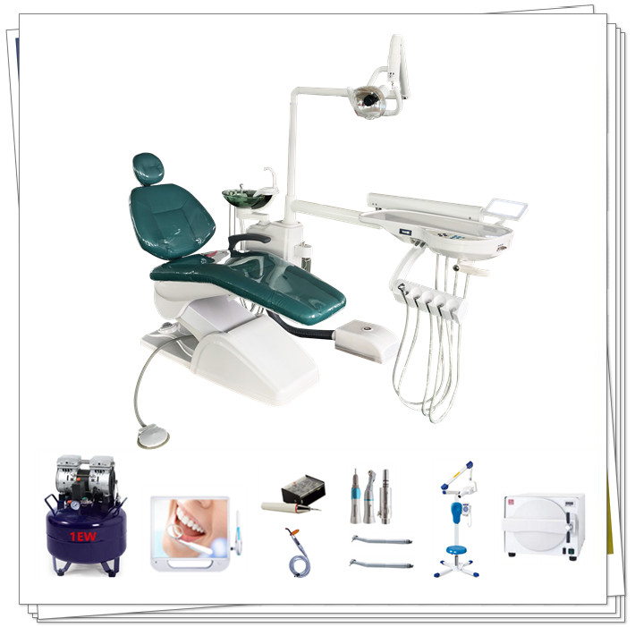 Economical and New Dental Chair Unit Full Set with Options