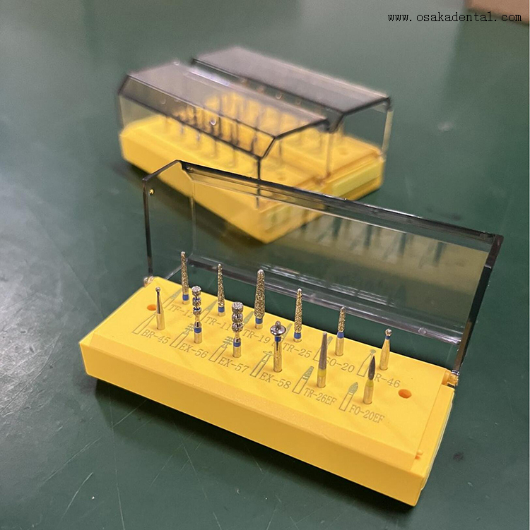 High Quality Diamond Burs Kit For Anterior Veneer OSA-DB09