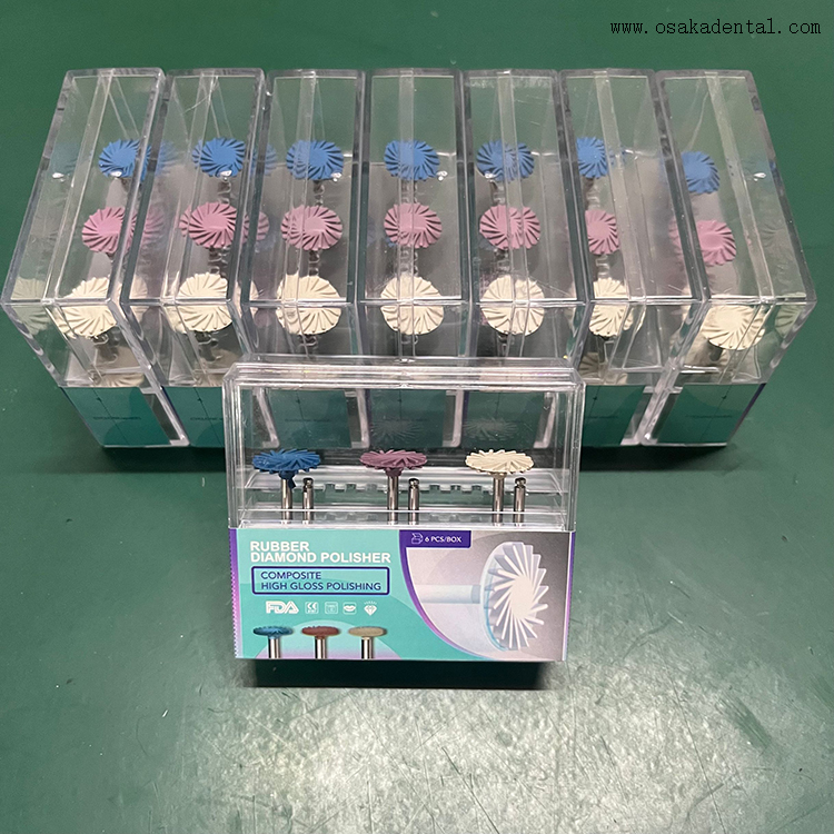 High Quality Rubber Polisher Kit CP6001-Blue