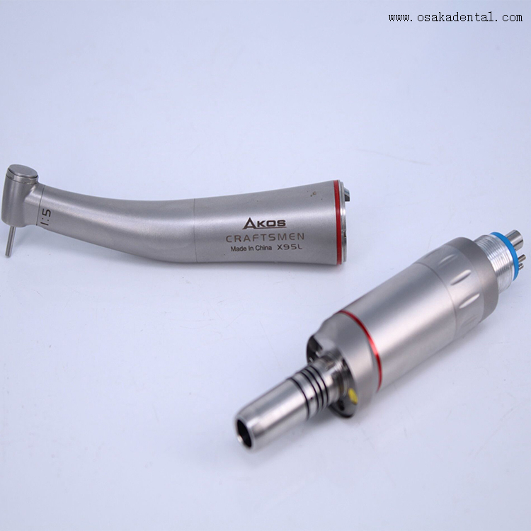 Dental Fiber Optic 2:1 Air Motor Handpiece