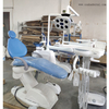 Dental Chair with Dental air compressor and dental handpiece and dental LED scaler and dental curing light