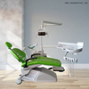 Dental chair with dental highspeed handpiece and dental low speed handpiece and dental implant machine