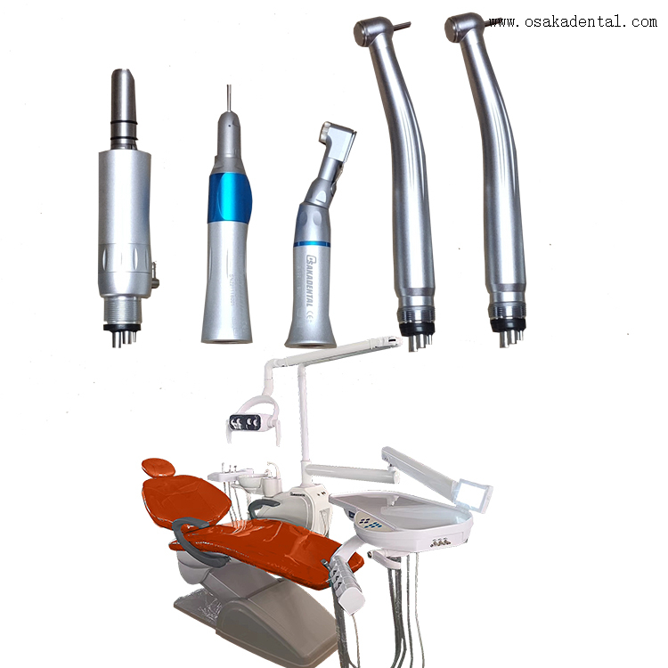 OSAKADENTAL Handpiece with dental high speed handpiece and dental low speed handpiece OSAKADENTAL