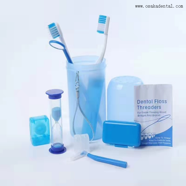 Plastic Bottle Packed 8pcs Orhtodontic Kit with Timer