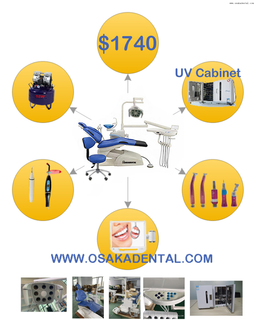 OSA-4C-2021- 1740 dental unit set with full option