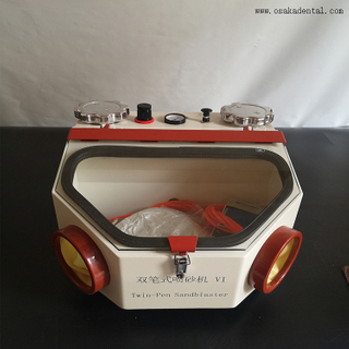 Dental Lab Equipment Dental Twin-Pen Sandblaster Unit