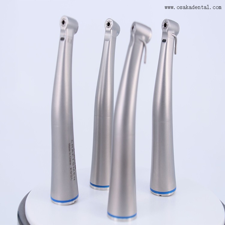 Mini Head 1:1 Fiber Optic Dental Contra Angle Handpiece