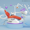 Economic dental chair for dental clinic/ Base function dental chair