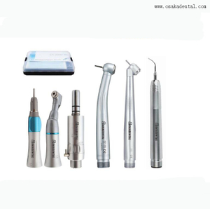 Dental Strong Power Low Speed Handpiece And High Speed in Set