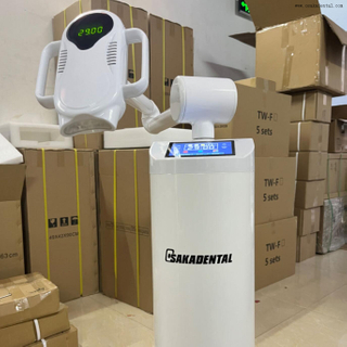 Floor Stand Bleaching Whitening Machine with Wheel