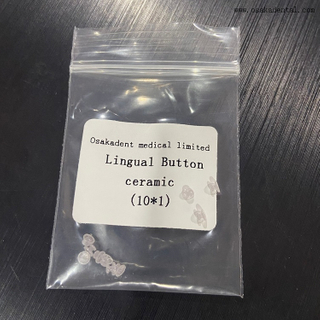 Dental Orthodontic Lingual Button Ceramic