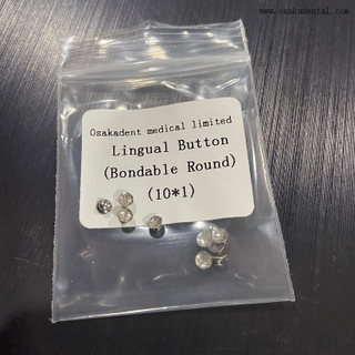 Dental Orthodontic Lingual Button Bondable Round