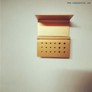 Dental 18 Holes Burs Holder Suitable For 12 FG Burs And 6 RA Burs