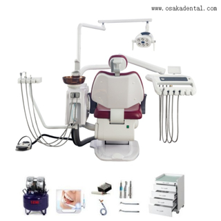  Big Seat Dental Chair Set with Cabinet for Clinic