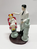 New Dental Office Decoration Dentist And Little Girl Figurine Ornament