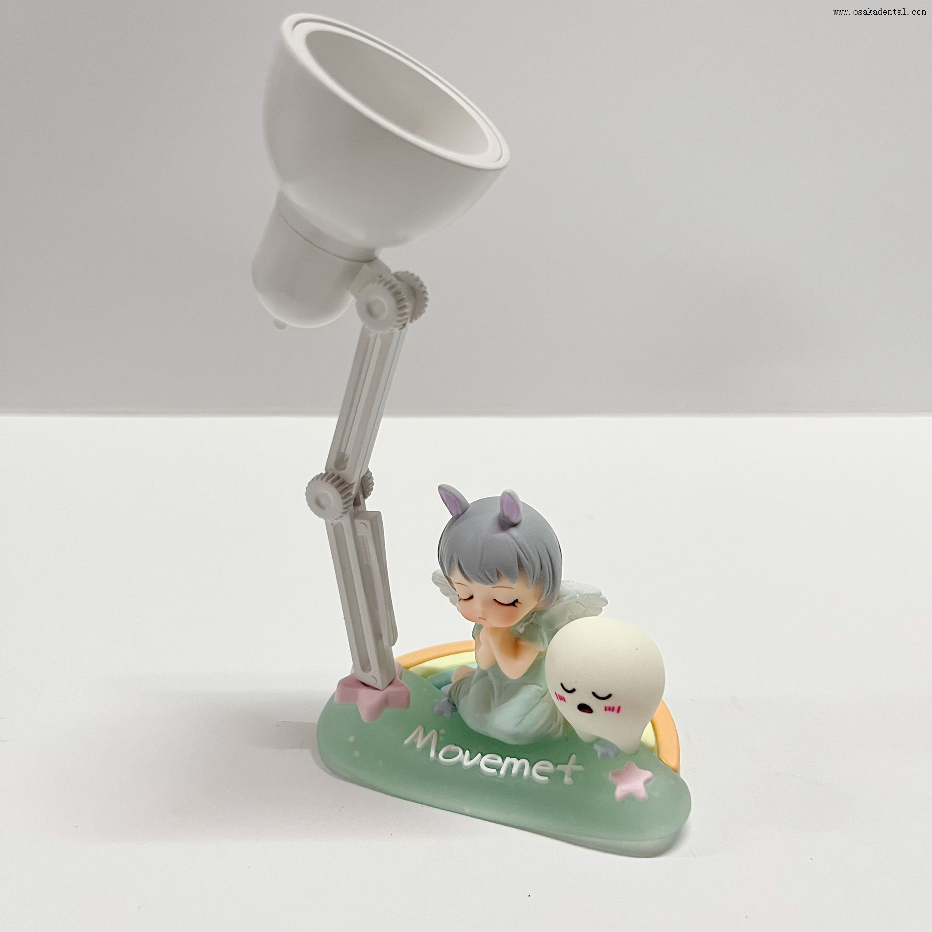 New Dental Office Decoration Angel Statue with LED Light