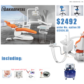 OSA-A6000 Basic Dental Unit Set with Necessary Options