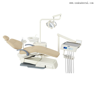 Luxury Electric Dental Chair Unit American Style Dentist Equipment Left and right Hand Hydraulic Dental Chair