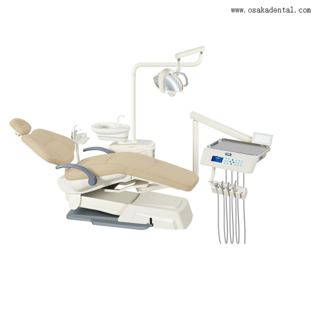 Luxury Electric Dental Chair Unit American Style Dentist Equipment Left and right Hand Hydraulic Dental Chair